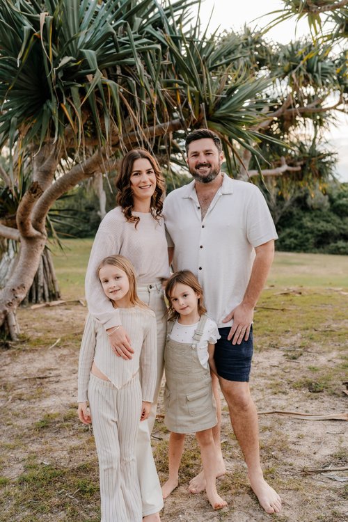 Matt, owner of Summit Electrical & Air, with his family